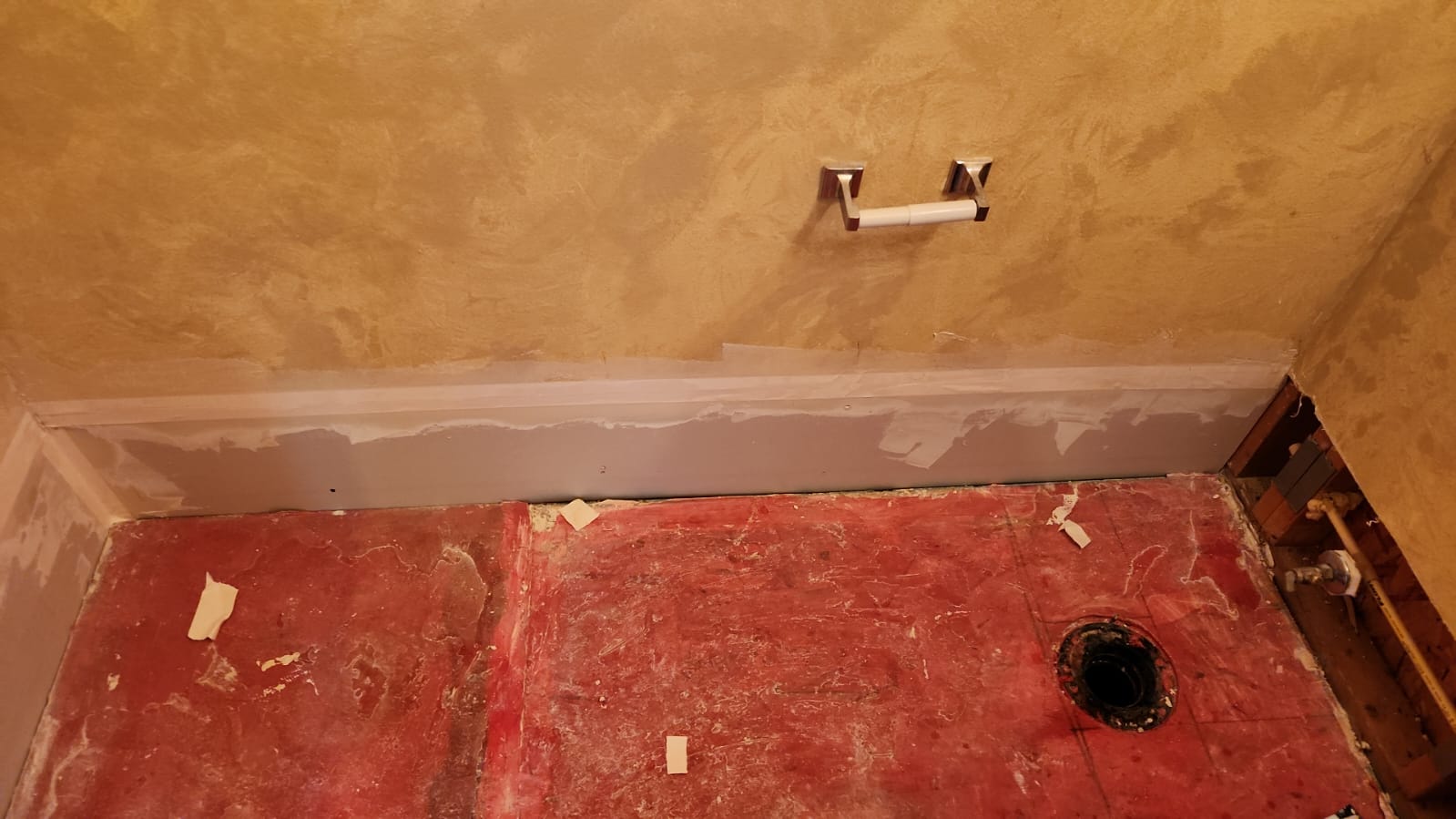 Job site photo from National Restoration Construction
