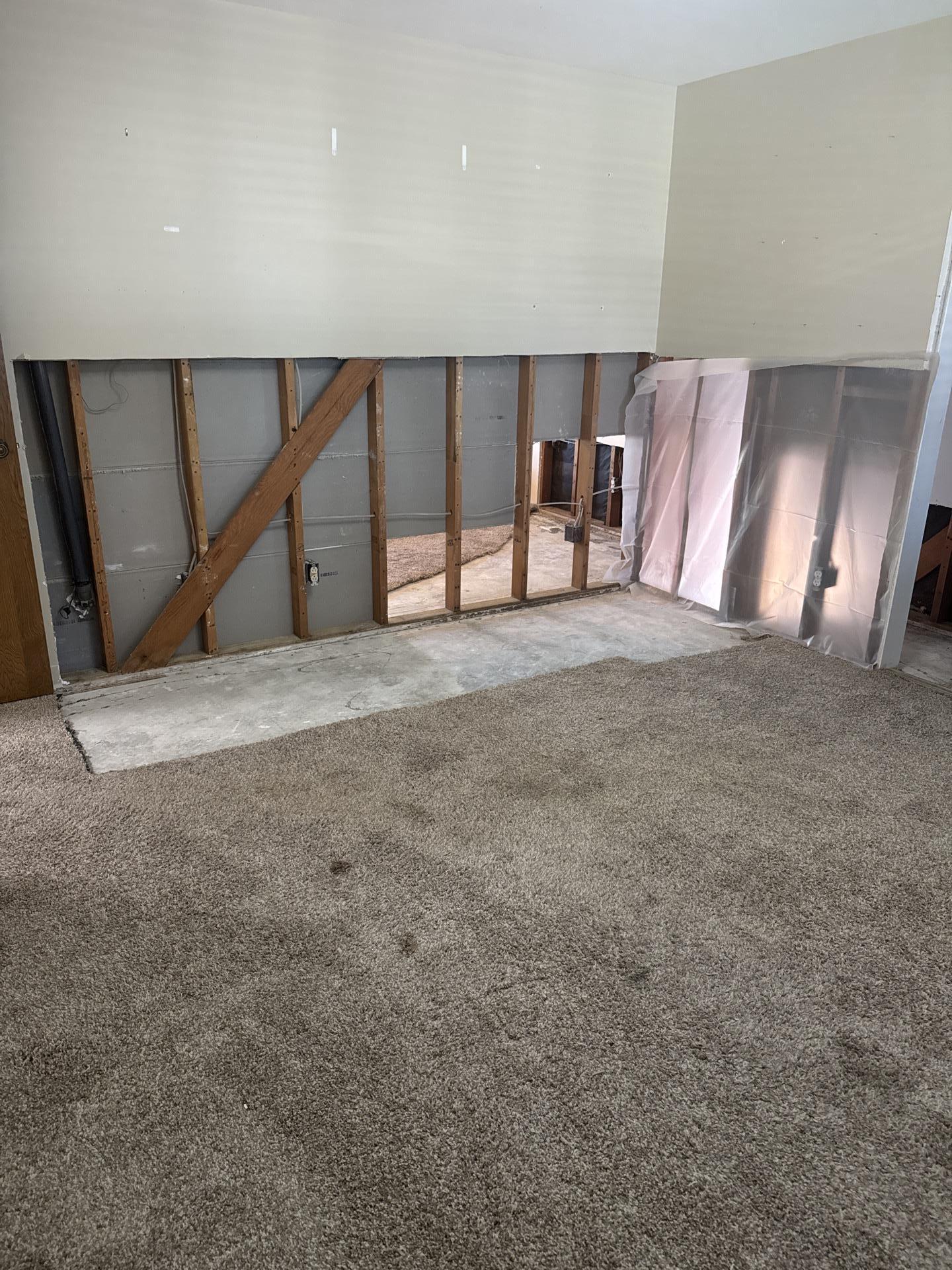 ProRestoration Services — recent Bakersfield restoration job