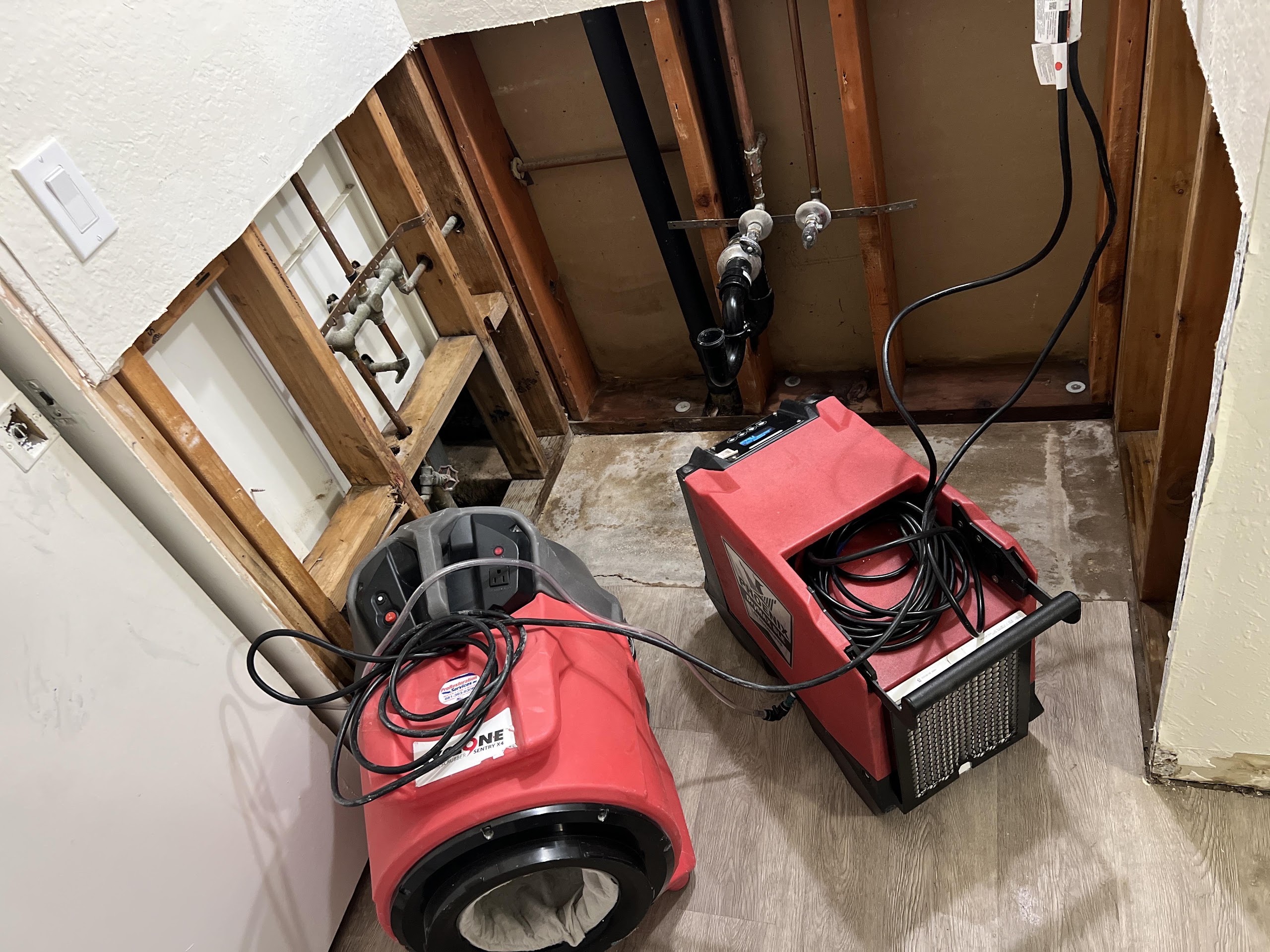 ProRestoration Services — recent Bakersfield restoration job